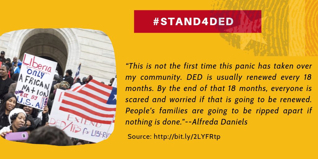 PenielIbe's tweet photo. We are about to head to courthouse for the hearing. Phones are not allowed so Please amplify DED holders stories and hold us in the light as we argue for the right for DED families to remain together. #Stand4DED #ProtectDED #BeyondLiberianDED #Heretostay https://t.co/fs15RHuPsx