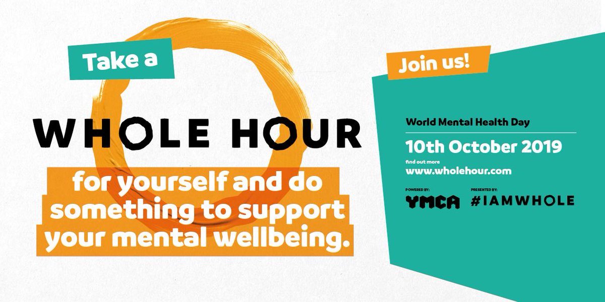 Today is #WorldMentalHealthDay and we want you to take a #WHOLEHOUR for yourself. It's easy to sideline your mental health, so today we want you to prioritise yourself and do something that makes you feel good.

Let us know what you get up to and tag us in your photos!