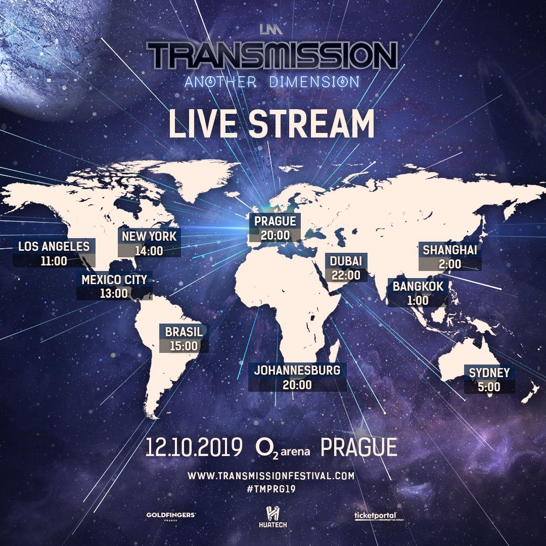 cosmicgate's tweet image. Only 3 days until @TransmissionPRG! Here are your set times. If you couldn't get a ticket, join the #livestream via transmissionfestival.com #TMPRG19
