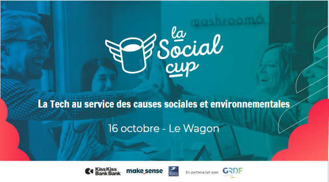 lewagonlyon's tweet photo. [Event - Tech for good `16/10`]
Si l’entreprenariat et les causes sociales et environnementales te passionne, cet event est fait pour toi

 RSVP 👉 https://t.co/0pqNqlLzSu

#TechForGood  #lasocialcup #make_sense https://t.co/AmXohuZb45