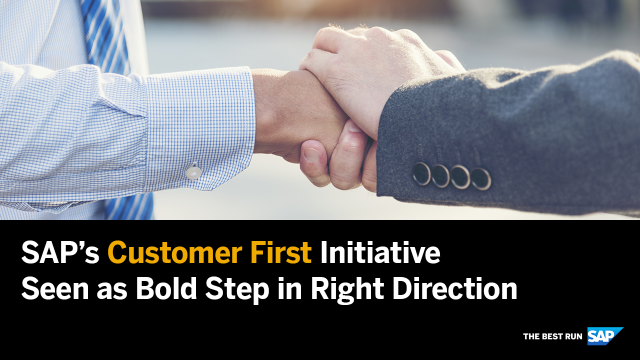 #CustomerFirst puts customers at the center of everything we do and it’s already making an impact. Read more on <a href="/SAPNews/">SAP News</a>. bit.ly/2MqrUDI
