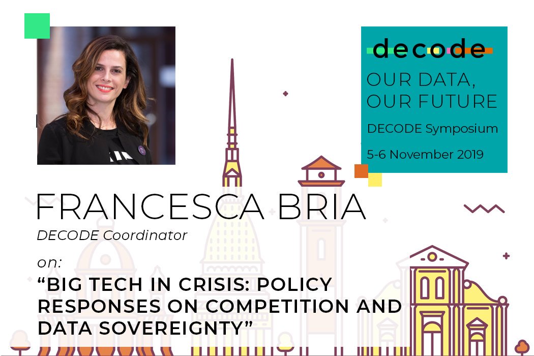 decodeproject's tweet photo. We are thrilled to see @francesca_bria recognised on @apoliticalco’s 100 Most Influential People in Digital Government for 2019 #DigitalGovernment100 https://t.co/S8AE7KFh5u  Come to #OurDataOurFuture to hear from her on data sovereignty and more! ➡️ https://t.co/FLcRZUURvx https://t.co/zXqTiFBfsX