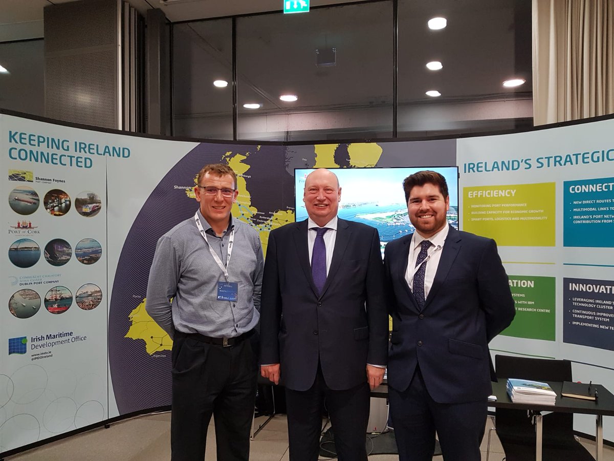 IMDOIreland's tweet photo. The IMDO team at #DigitalTransportDays in Helsinki this week, pictured with Henrik Hololei, Director-General for Mobility and Transport https://t.co/yQj0cnSHyF