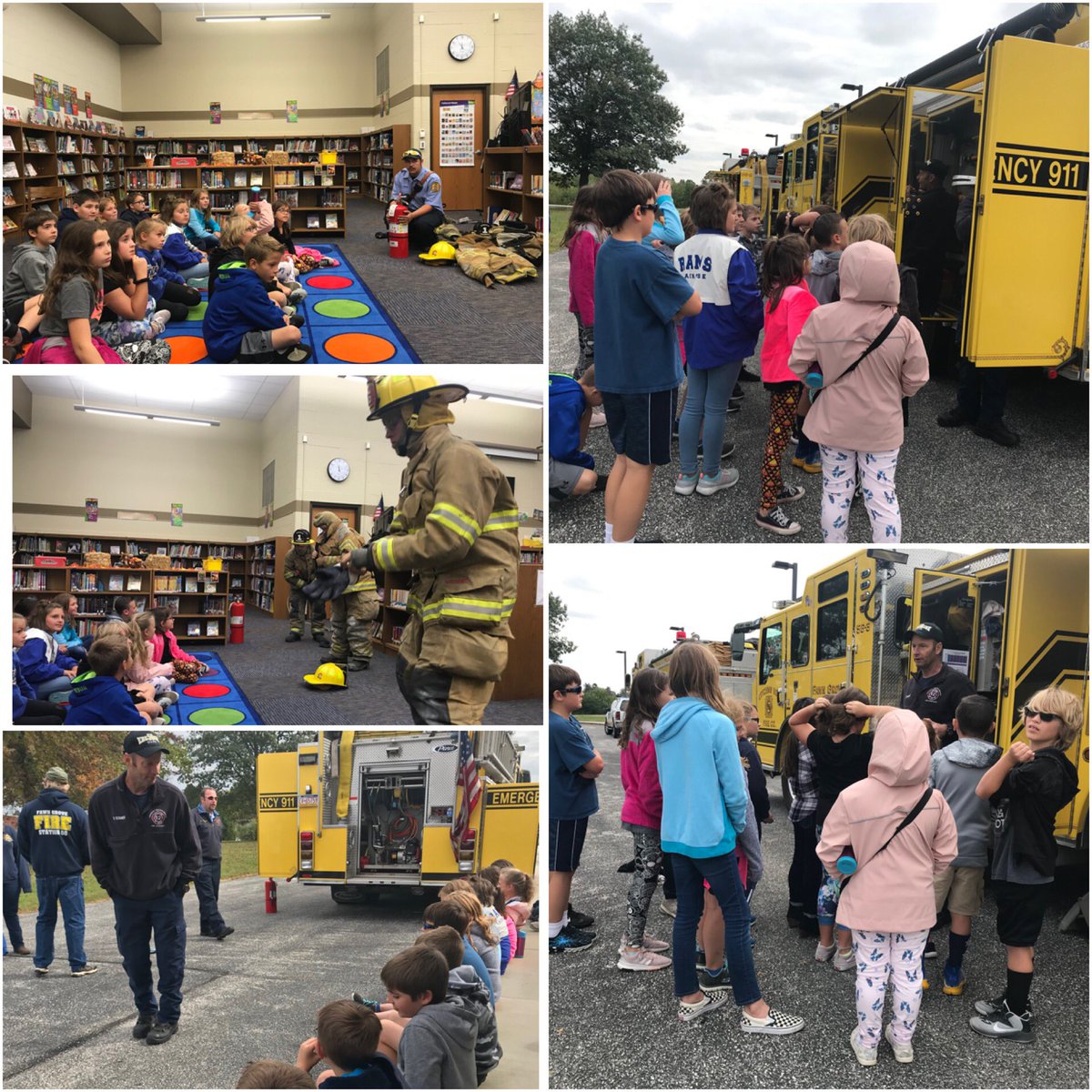 Thank you to the Citizens Volunteer Fire Company for teaching us about fire safety and prevention <a href="/FawnArea/">Fawn Area Elementary</a> #NationalFirePreventionWeek
