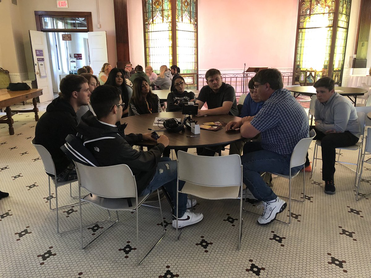 Small Group Career Exploration with Limbberg Productions <a href="/OwatonnaLive/">OwatonnaLive.com</a> , Federated Insurance, Fame Awards, and Owatonna People’s Press. Thank you! <a href="/ohsmagnet/">OHS MAGNET</a> <a href="/ohsoffice/">Owatonna High School</a>