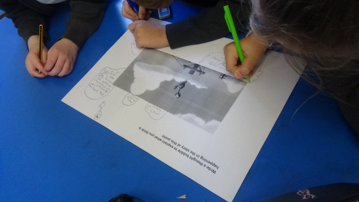 wendy21brown's tweet image. P5 @gylemuirprimary were ready willing &amp;amp; v. able to show their skills of #inference through an engaging #DoNow for #preassessment #livemodelling &amp;amp; enabling learners to transfer the skills into a new piece of writing. A pleasure to be part of the lesson @OTeaching @OsirisEduScot