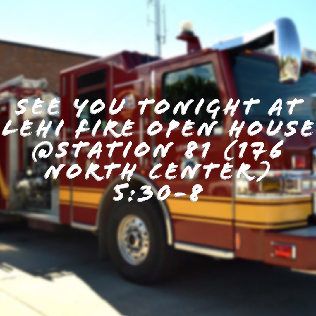 Lehi Fire Department (@lehifiredept) on Twitter photo 