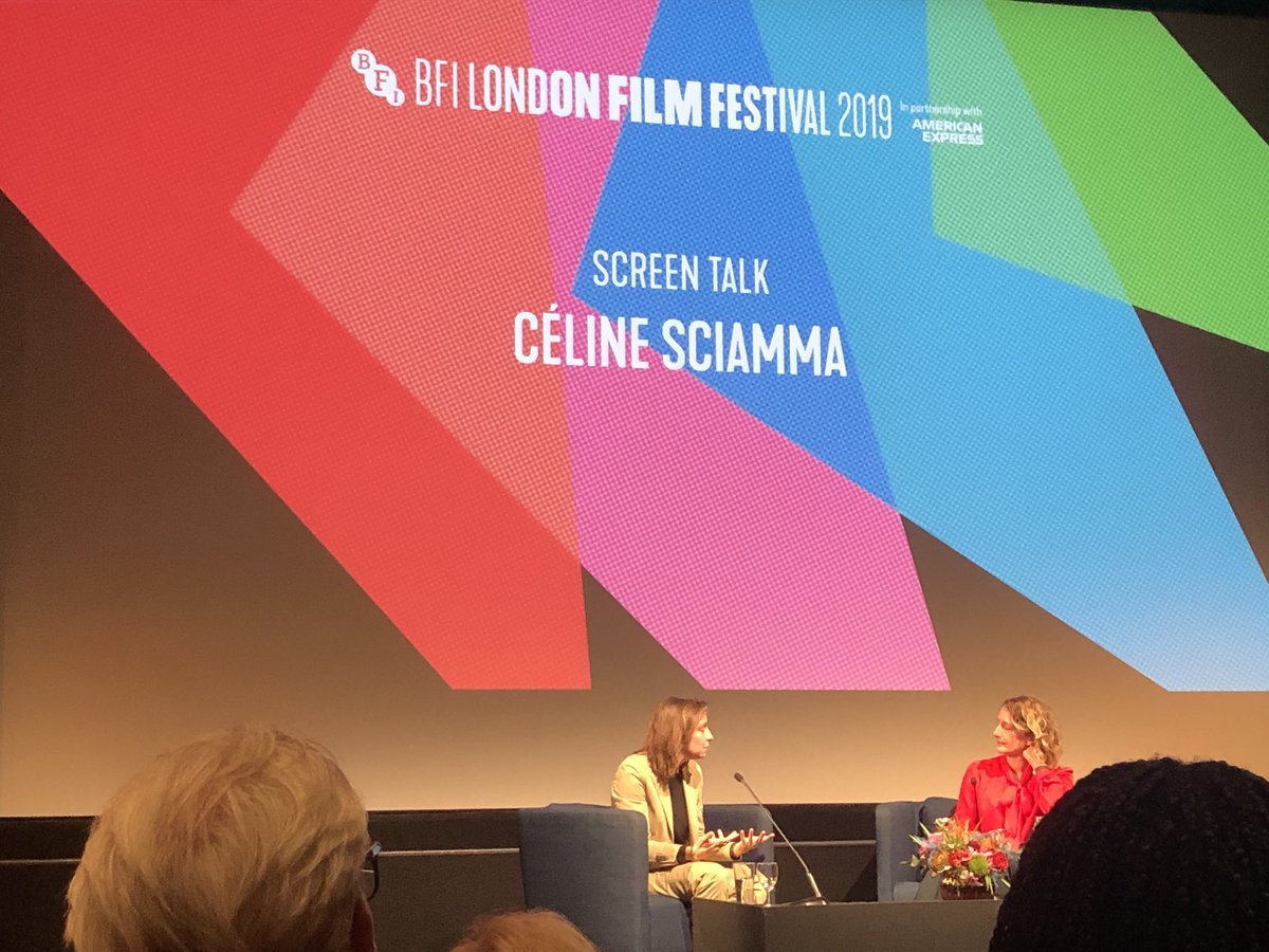 “It’s not like you have to scratch your head for 4 hrs to work out how not to objectify women. It’s not that hard” #LFF #celinesciamma #femalegaze #boom