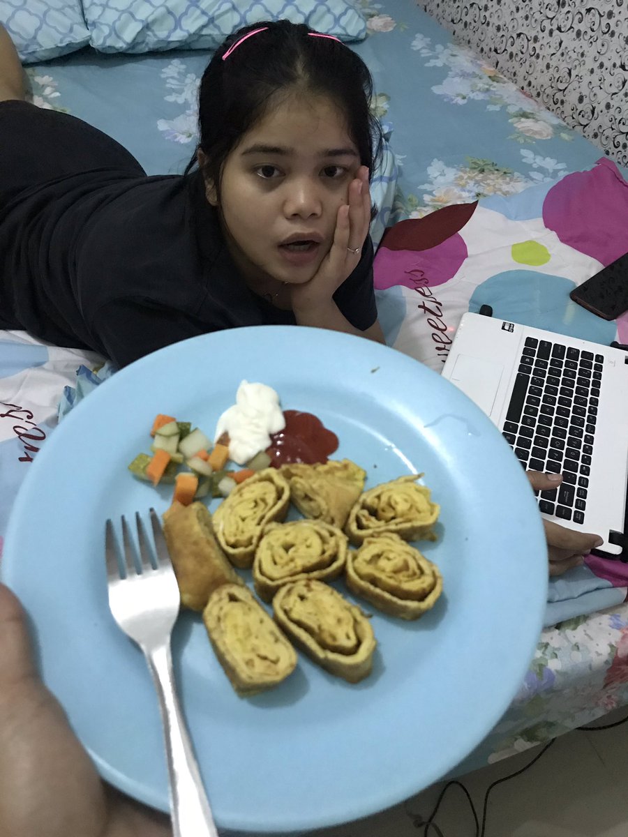 Eggroll by me, seneng aja gtu bikin eggroll sesempurna ini🤭