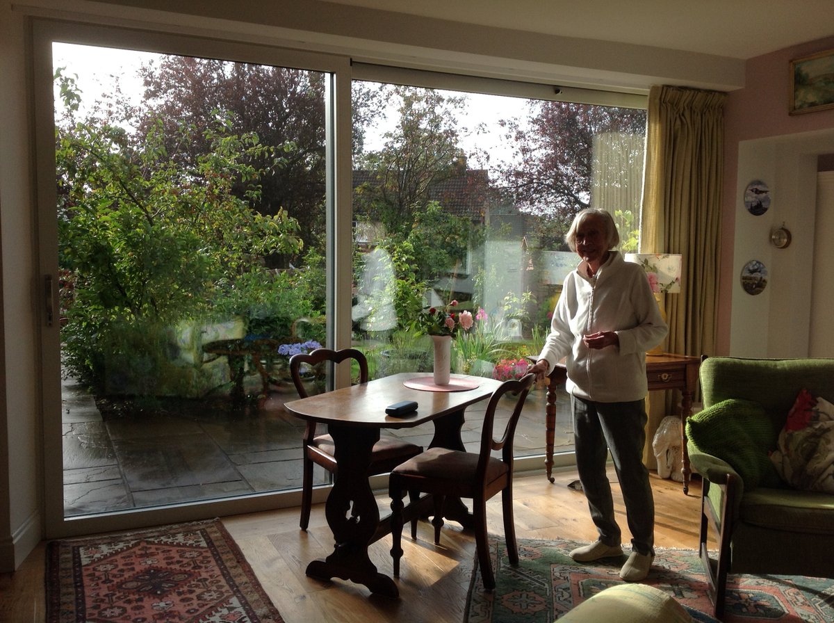 Fenetek's tweet photo. One happy customer and some great looking patio doors 😍 we love getting feedback and pictures of the finished look.

If you’re in the process of renovating, our aluminium patio doors can make a fantastic addition to any living environment. Get in touch - https://t.co/JCTpwE9X6l https://t.co/aAZkX9ePfN