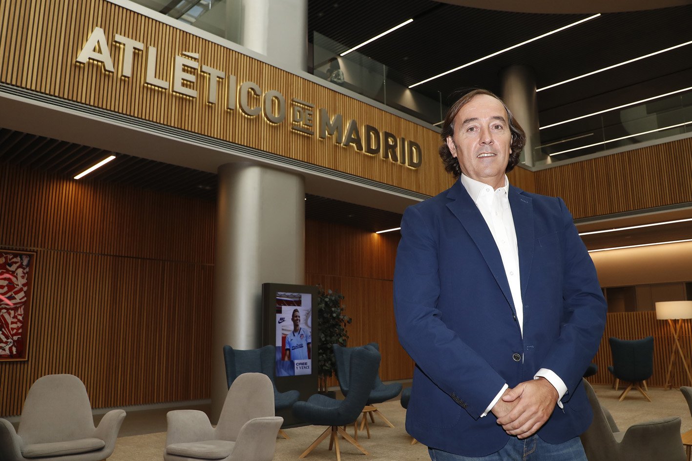 Pablo López, en las oficinas del Metropolitano (Foto: ATM).