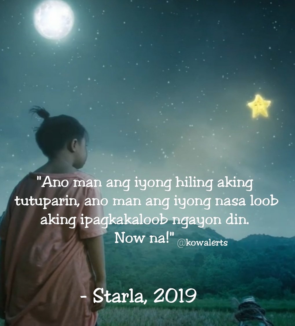 When STARLA said:

"Ano man ang iyong hiling aking tutuparin, ano man ang iyong nasa loob aking ipagkakaloob ngayon din. Now na!"

Anong wish niyo kay starla mga Kapamilya? 🤗