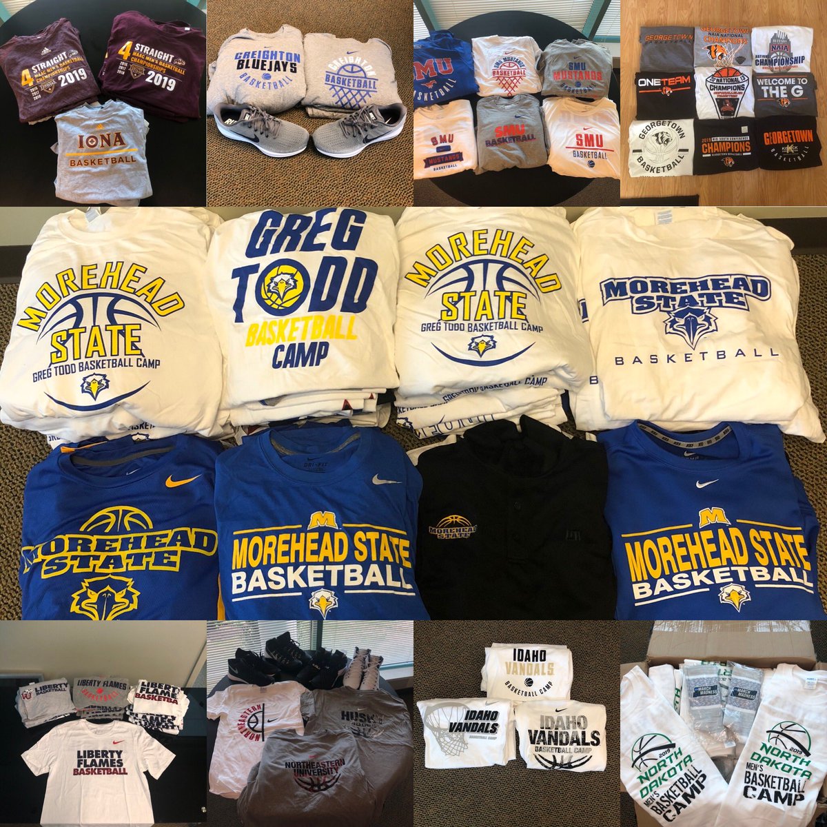 BDG Sports (@bdglobalsports) on Twitter photo Donation update from teams and tournaments for Abaco 🇧🇸:
Shirts - 719
Polo shirts - 189
Hats - 232
Pullovers - 35
Shoes - 12 pairs
Keep it coming! #AbacoStrong
<a href="/PaulBiancardi/">Paul Biancardi</a> <a href="/GoodmanHoops/">Jeff Goodman</a> <a href="/SeanFarnham/">Sean Farnham</a> <a href="/JayBilas/">Jay Bilas</a> <a href="/DickieV/">Dick Vitale</a> <a href="/truckkarma/">The Truck</a> <a href="/KornFerryTour/">Korn Ferry Tour</a> <a href="/PGATOUR/">PGA TOUR</a> <a href="/TheAbacoClub/">The Abaco Club</a> Donation update from teams and tournaments for Abaco 🇧🇸:
Shirts - 719
Polo shirts - 189
Hats - 232
Pullovers - 35
Shoes - 12 pairs
Keep it coming! #AbacoStrong
<a href="/PaulBiancardi/">Paul Biancardi</a> <a href="/GoodmanHoops/">Jeff Goodman</a> <a href="/SeanFarnham/">Sean Farnham</a> <a href="/JayBilas/">Jay Bilas</a> <a href="/DickieV/">Dick Vitale</a> <a href="/truckkarma/">The Truck</a> <a href="/KornFerryTour/">Korn Ferry Tour</a> <a href="/PGATOUR/">PGA TOUR</a> <a href="/TheAbacoClub/">The Abaco Club</a>