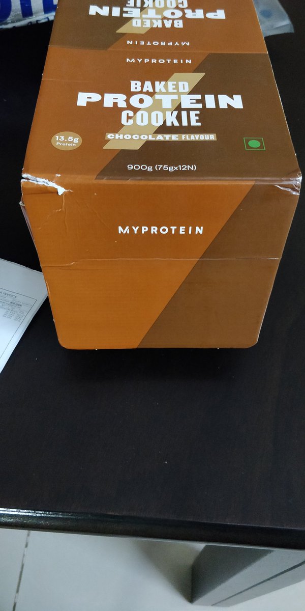 prateek2491's tweet photo. @MyproteinUK @myprotein I ordered protein cookies from you. The box was broken and two cookies were missing from it. You might want to check this with your delivery team. This might happen with other orders too.
Order ID- 178216349
This is not acceptable.Never seen this with you https://t.co/mlOwqcjlEM