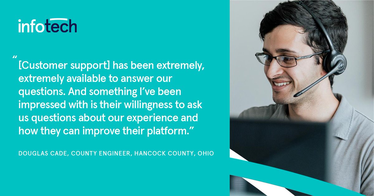 infotechinc's tweet image. What makes our #customersupport staff so exceptional? In addition to helping our customers solve pressing issues, they help us grow by gathering data that inform our plans for product development.  #CustomerSupportWeek