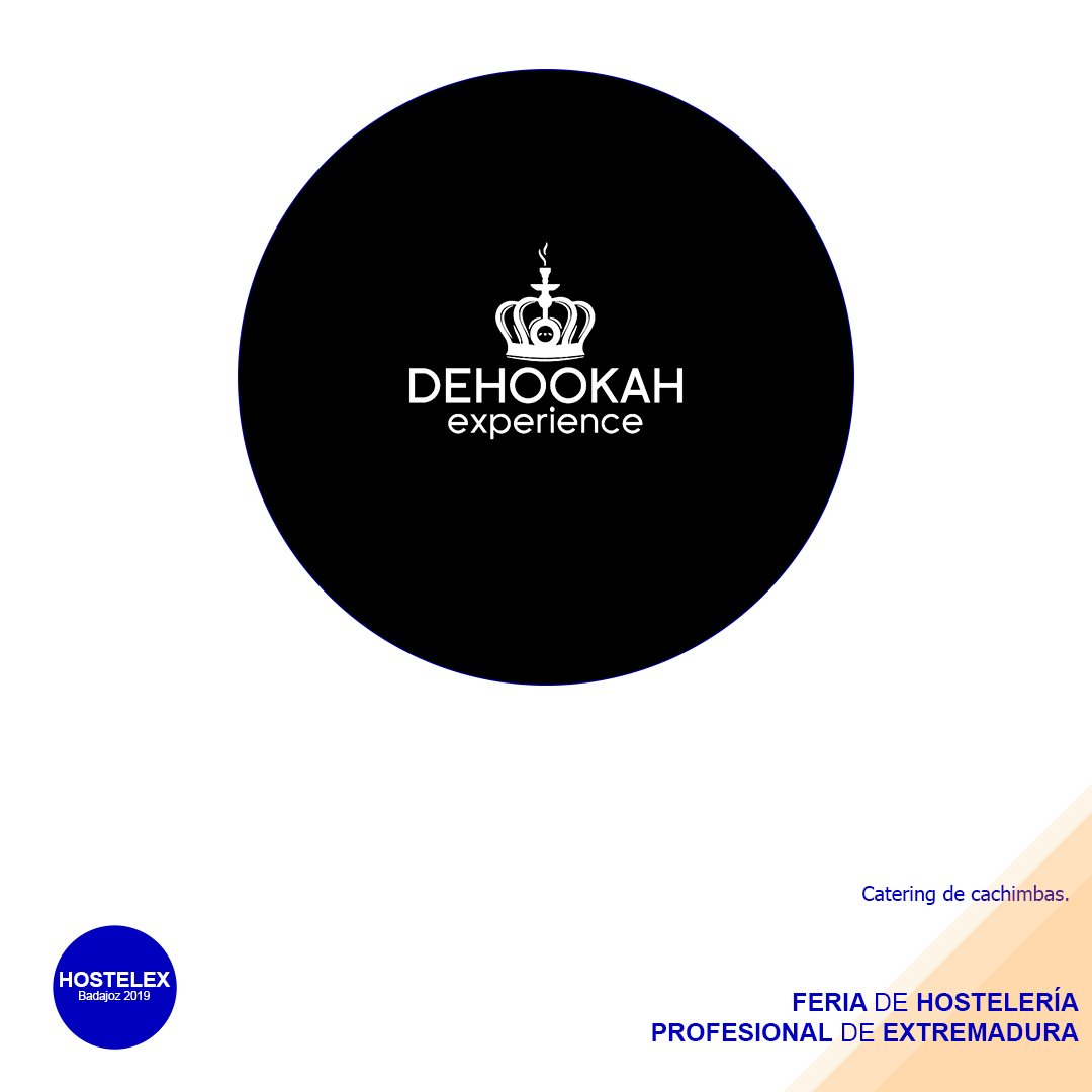 hostelex's tweet photo. Dehookah Experience asistirá a Hostelex 2019 👏
Catering de cachimbas.

Todo un honor tenerlos en #hostelex2019
#feriahosteleria #ifeba #extremadura #hosteleria #badajoz https://t.co/U0LfhZAwEF