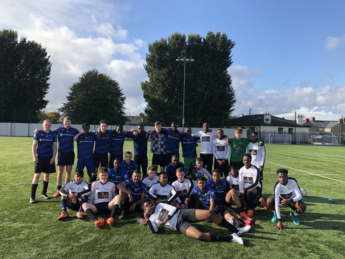 rcfesport's tweet photo. Another in house match today for the Rathmines lads as we prepare for our first league game next week. Making solid progress with each game. ⚽️ #RCFE #RathminesCollege #UpTheMines https://t.co/TtYkN0TbED