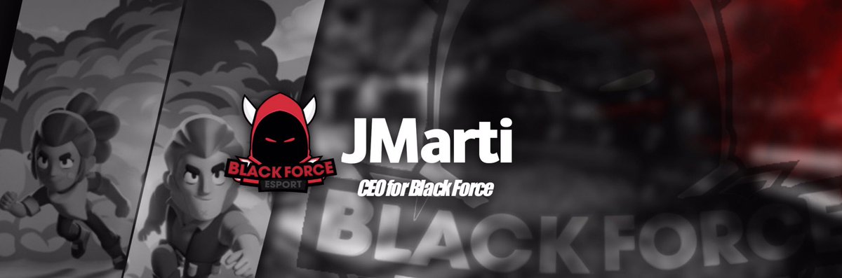 BlackForceGG's tweet photo. Presentación | #headers 

Ha llegado la hora de renovar la imagen de nuestros jugadores y de nuestro cuerpo técnico.

Hoy presentamos estos increibles header hechos de la mano de JorgeGFX.

Muchisimas gracias por el trato!😍

Os gustan?🙈

#GoBF https://t.co/jCnFwQuddj