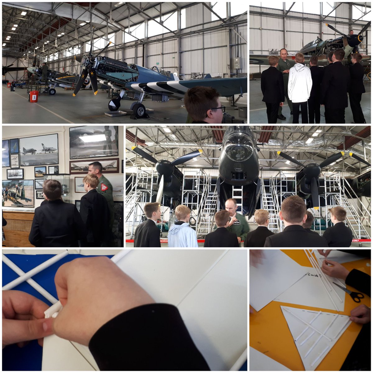 PrioryLincolnDT's tweet photo. 15 Year 8 students had a great day @RAFConingsby today. Thank you #STEMAmbassadors @RAFBBMF and @41RTES https://t.co/b9IgUrjSmh