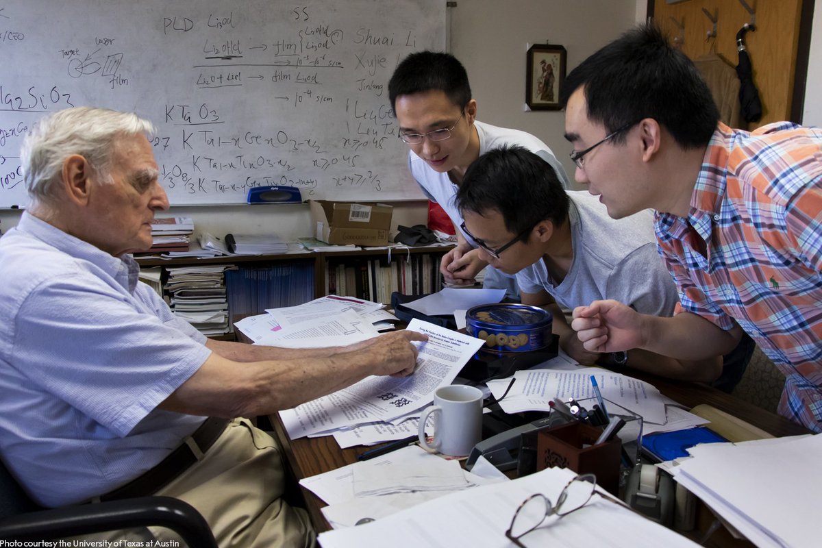 @NobelPrize's photo on John Goodenough