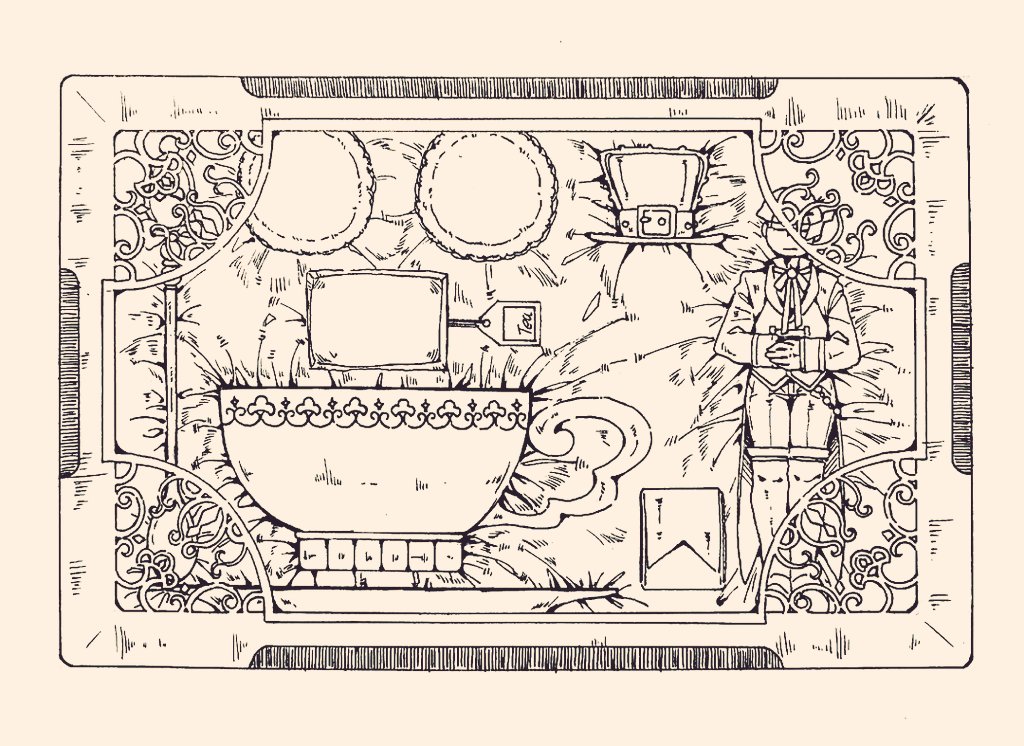 #インク松月間
10.10 Pattern 