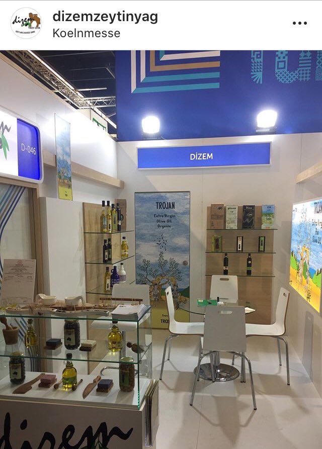 Anuga Fair 2019 Dizem Zeytinyağı Standı #Anuga2019 #bestoliveoil #dizem #organic