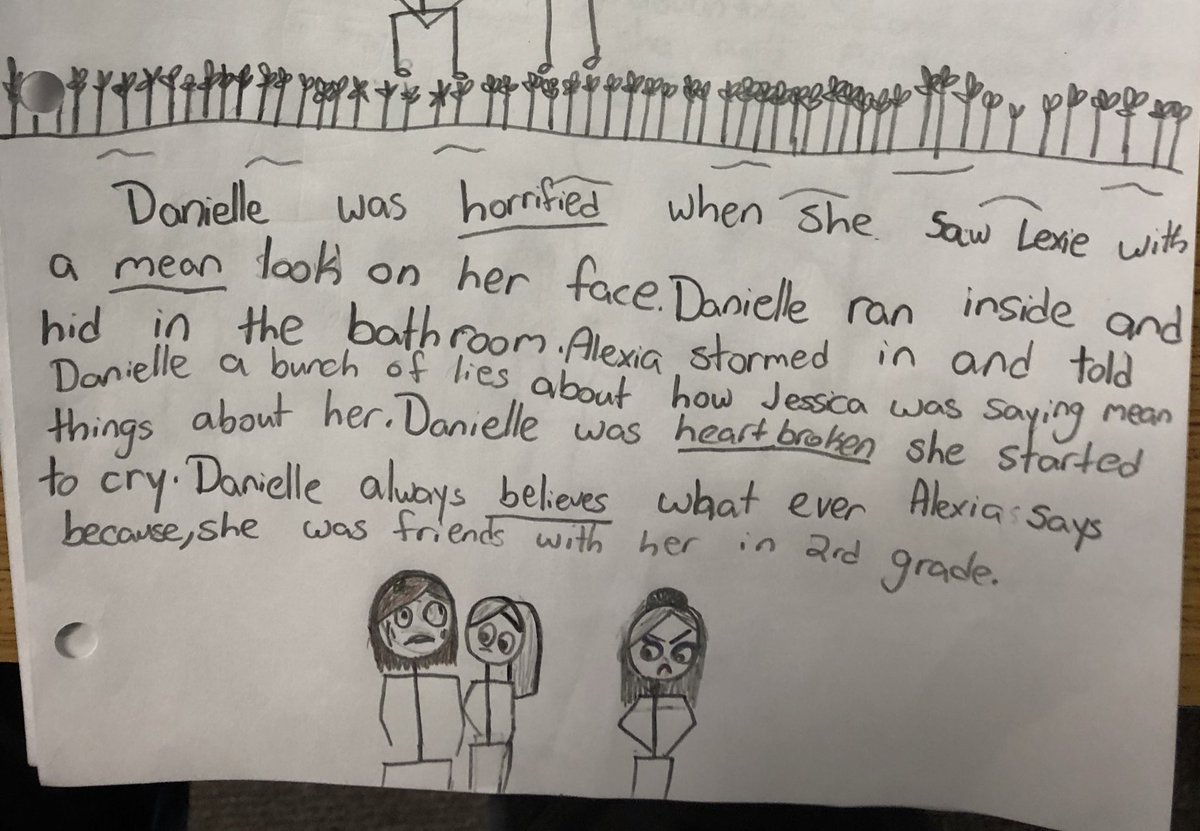MrBrownPSD's tweet photo. Corbett Harrison’s Mr. Stick takes on 6th grade readers. Analyzing character traits by including visuals increases interest and boosts text connections. #WritingFix #pennridgeProud @PennCentralMS https://t.co/b4N64M2mT5