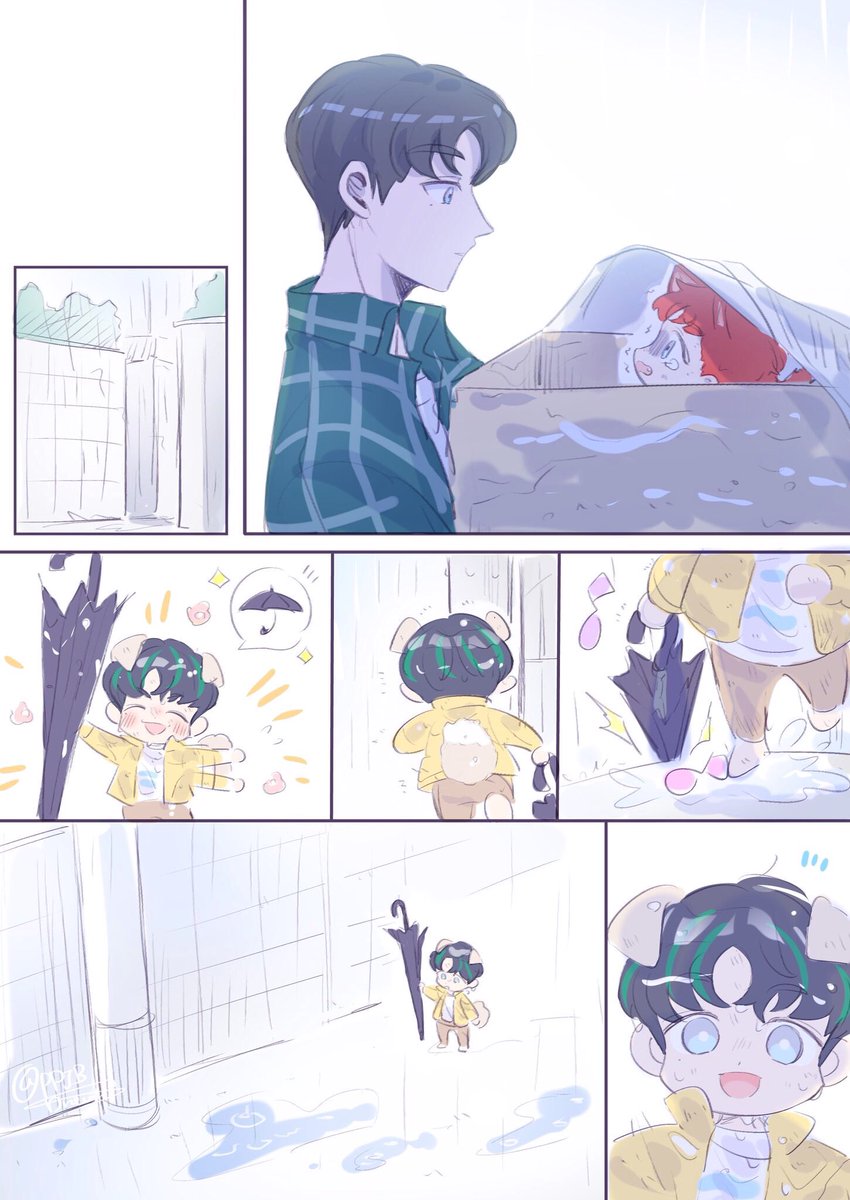 PPJB_Dream's tweet photo. 젠런🐶🐱life 
epilogue①📦☔️💚❤️ https://t.co/gxeHTSWRow