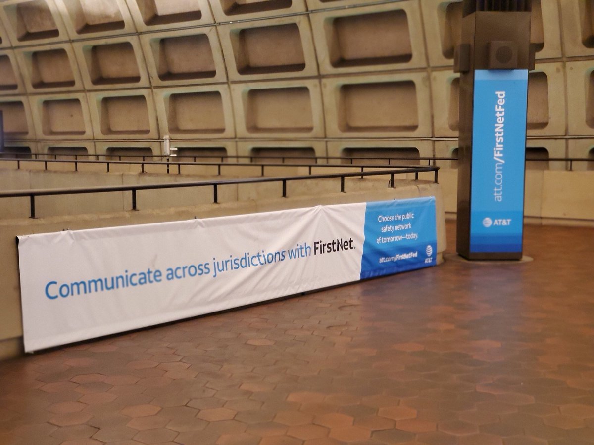 Spreading the word of the FirstNet , one Metro Station at a Time !#FirstNet #MetroCenter #washingtonDc <a href="/404girl/">Betsy Francis</a> <a href="/Bhuv_FASDC/">Bhuv Singh</a> <a href="/kashmenezes/">Prakash Menezes</a> <a href="/FirstNet/">FirstNet, Built with AT&T</a>