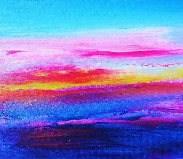 SOLD
From my "Amanecer" series. ACEO miniature 3.5x2.5 inch acrylic on 300gsm paper 🌅
.
.
.
.
.
#lauratozerart
#instaartistic
#instagramartist
#instagramart
#beautifulcolours
#beautifulcolors
#instaartpop
#instaarthub
#happycolors 
#coloraddict
#colo… ift.tt/2AXPLoM