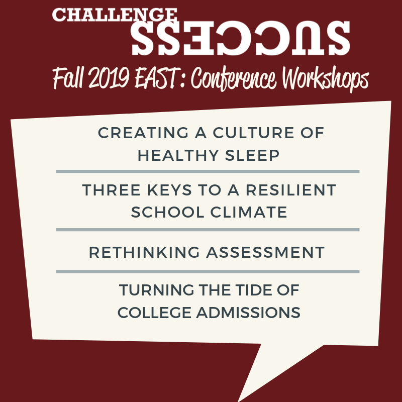chalsuccess's tweet photo. We are excited to welcome our School Programteams to our East Coast Conference this weekend in Boston. Check out a few of the great workshop sessions they can attend. #ChallengeSuccess #CSFallConf19 #CSPartnerSchools https://t.co/qvg6tovZ4Q
