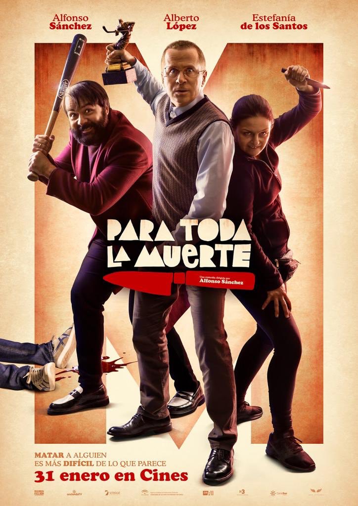 Enciende_TV's tweet photo. #ParaTodaLaMuerte ya tiene fecha de estreno: 31 de enero de 2020!
Y un cartel que nos encanta!
‘Matar a alguien es más difícil de lo que parece’
Dirige @mundoficcion 🖤 🔪 https://t.co/CcyfuTAuvl