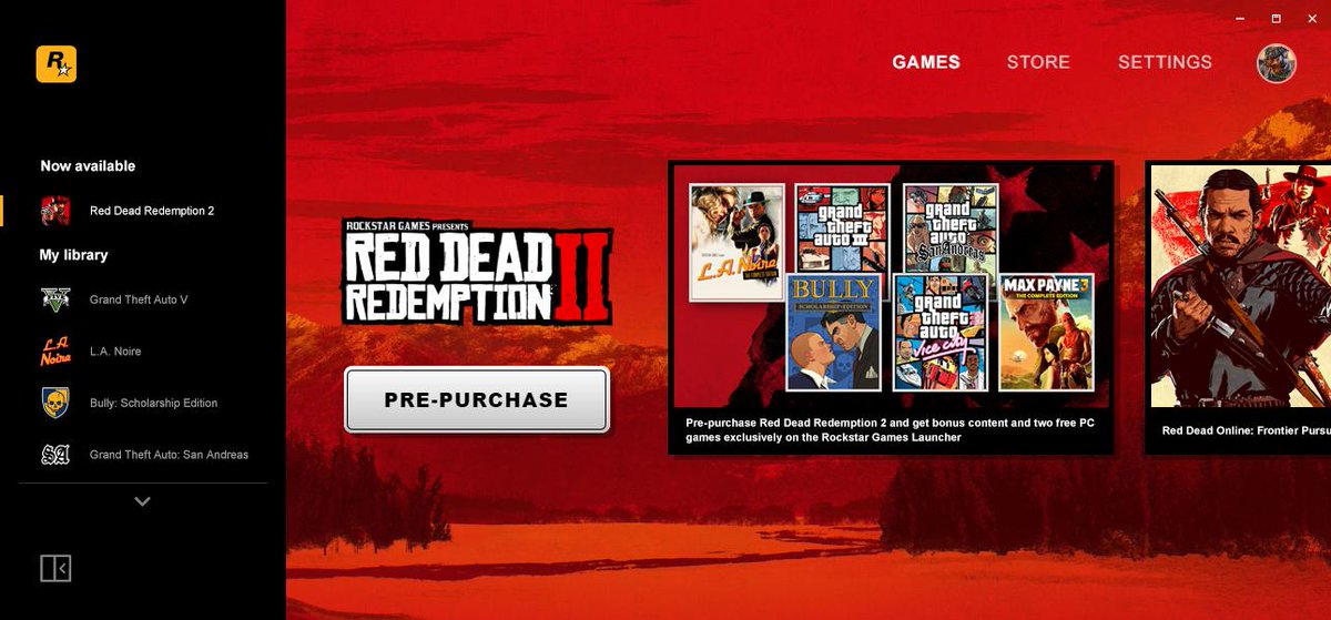 red dead redemption 2 pre order
