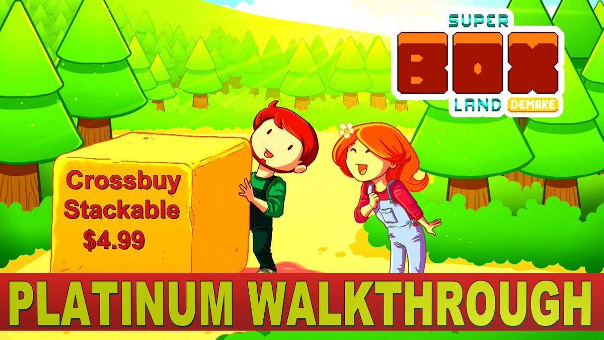 IBadDriverI's tweet image. 🔔🚨Giveaway Time🚨🔔

Super Box Land Demake 📦

NA code 🇺🇸

RT - Follow - Like to Enter😊

Platinum Walkthrough 👉bit.ly/2AVu88F