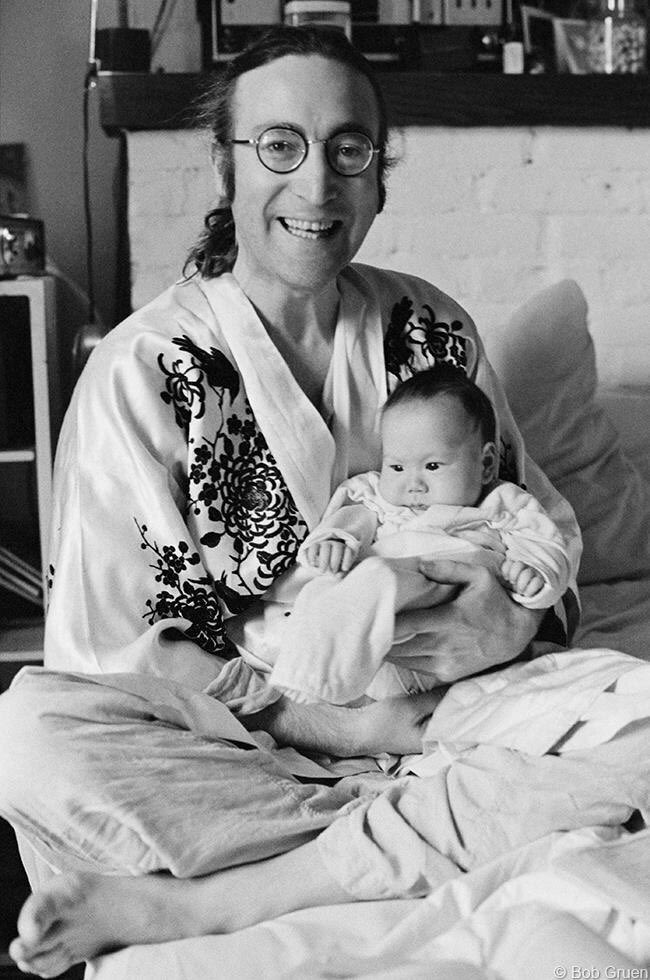 Happy Birthday John Lennon and Sean Lennon    