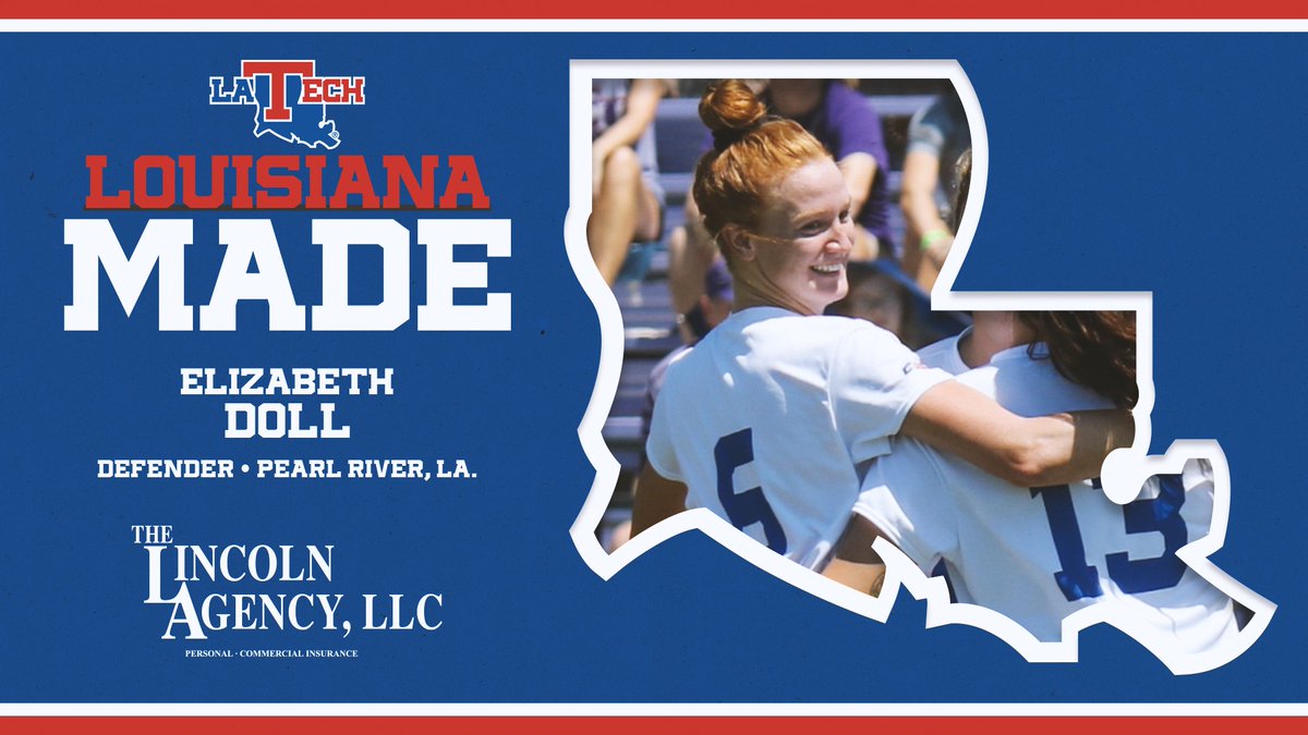 Elizabeth Doll is The Lincoln Agency Louisiana Made Student Athlete of the Month. She's a member of <a href="/LATechSOC/">LA Tech Soccer ⚽</a> and excels on the field, off the field, and in the community!

⚽ Third Team All-Conference USA
⚽ C-USA All-Tournament Team
📚 2-time C-USA Commissioner’s Honor Roll