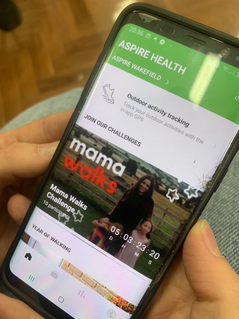 MrMrsYorkshire's tweet photo. WALK AND WIN A SPA DAY
We’re encouraging families to get walking in #MamaWalks challenge.
TO ENTER TO WIN A SPA DAY FOR TWO.:
1) Download the Aspire Health app (for free)
2) Click join the 'Mama Walks challenge' on the app
3) Get walking!
#WinItWednesday
https://t.co/RtVXbu6x6j https://t.co/k8j7uYXG2K