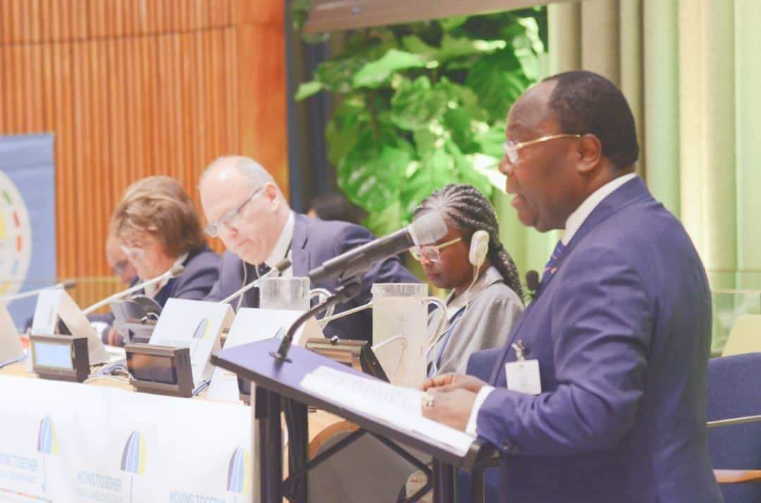 msppfifd's tweet image. Réunion de haut-niveau sur la couverture sanitaire universelle, tenue en marge de la 74eme assemblée générale des Nations Unies, le Premier ministre, Chef du Gouvernement, Clément MOUAMBA, a plaidé en faveur de la mobilisation des financements innovants