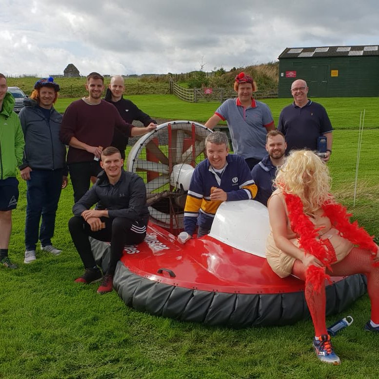 craigluscar's tweet photo. #stagparty #scotland #fife #dunfermline #hovercrafting https://t.co/TvWZknK51x
