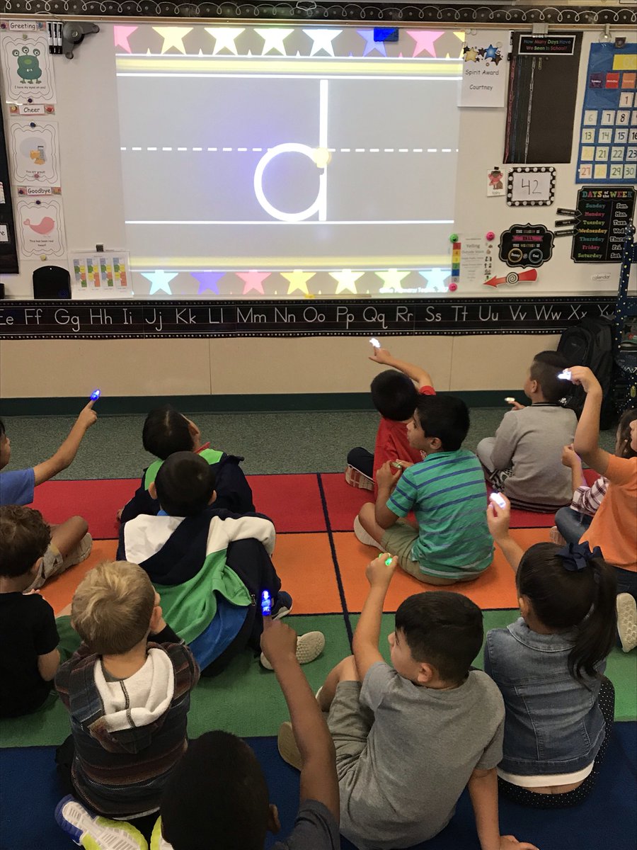 GoldenEtiwanda's tweet photo. Flashlight writing in kindergarten! Any way to make it more fun! https://t.co/KSG4OBBUh7