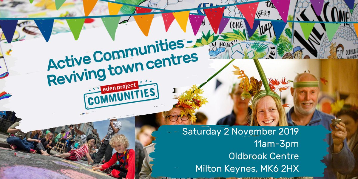 diana350's tweet photo. Free community event in #MiltonKeynes all about reviving town centers #communitystyle - all welcome, yummy food, inspiring stories how it can be done and plenty of time to network with like-minded people & projects. @edencommunities @laonikoss https://t.co/LV3US4BdLy