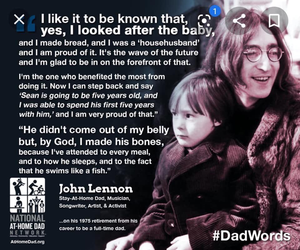 Happy Birthday John Lennon and Sean. 