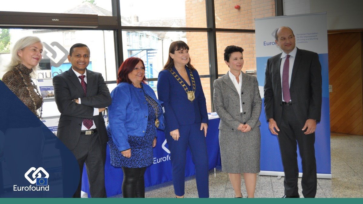 eurofound's tweet photo. Thank you to all participants for engaging in such fruitful and constructive exchanges throughout #Eurofound 'The Generation Game: social insecurities and inequalities' seminar as part of Dún Laoghaire–Rathdown #SocialinclusionWeek #socialinclusion #CelebratingGenerations https://t.co/BZ9lH00gfT