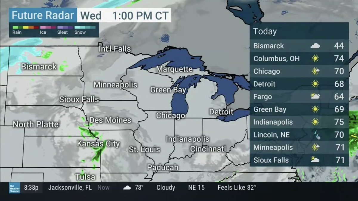 wxTV_'s tweet photo. I like the new little regional forecast they play at every rejoin of Weather Center Live, it’s a great addition honestly. #weatherchannel #weathercenterlive https://t.co/tpmD9SWVul