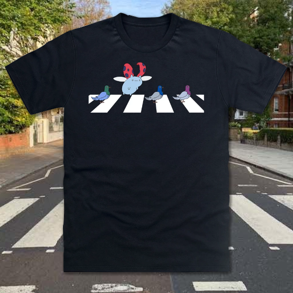 StashRiot's tweet photo. Catbug and the Space Chickens have *come together* to bring you *something* great. Oh! Darling, please believe that you need this shirt.

stash it now: https://t.co/ryhT4OEI01

#catbug #ilovecatbug #abbeyroad https://t.co/9Y7MLXT7tz