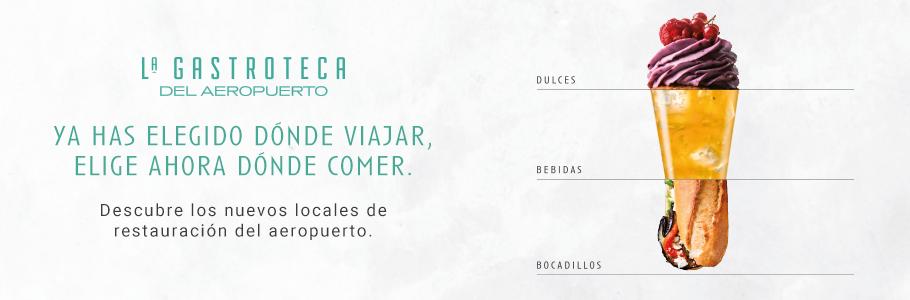 Last call para degustar los mejores productos de #LaGastroteca del aeropuerto #JTBarcelonaElPrat 🍴✈️ ¿Dónde encontrarás #degustaciones? 
Terminal 1:
📍Burger King 🕑 13h
📍<a href="/laplace/">La Place</a> 🕑 14h
Terminal 2:
📍<a href="/Santagloria_Pan/">Santagloria</a> 🕑 12h 
📍<a href="/Santagloria_Pan/">Santagloria</a> 🕑 15h
- <a href="/aena/">Aena</a>
