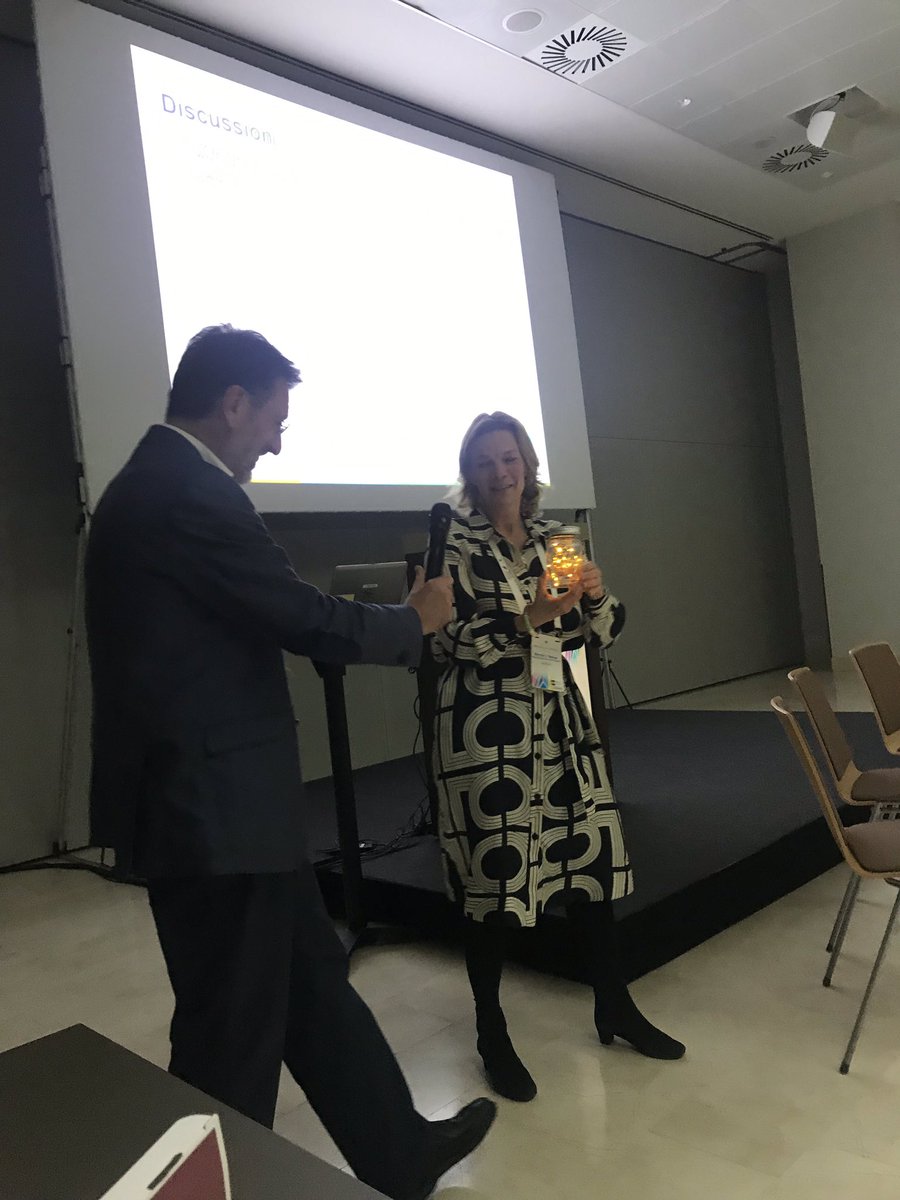 Txomin Olabarri (<a href="/grupospri/">Grupo SPRI</a>) passing the cluster policy learning torch to <a href="/meret_nielsen/">Merete D. Nielsen</a> <a href="/tcinetwork/">TCI Network</a> at the end of the <a href="/CLUSTERS3eu/">CLUSTERS3eu</a> project ... we will keep sharing and learning and improving! #TCI2019