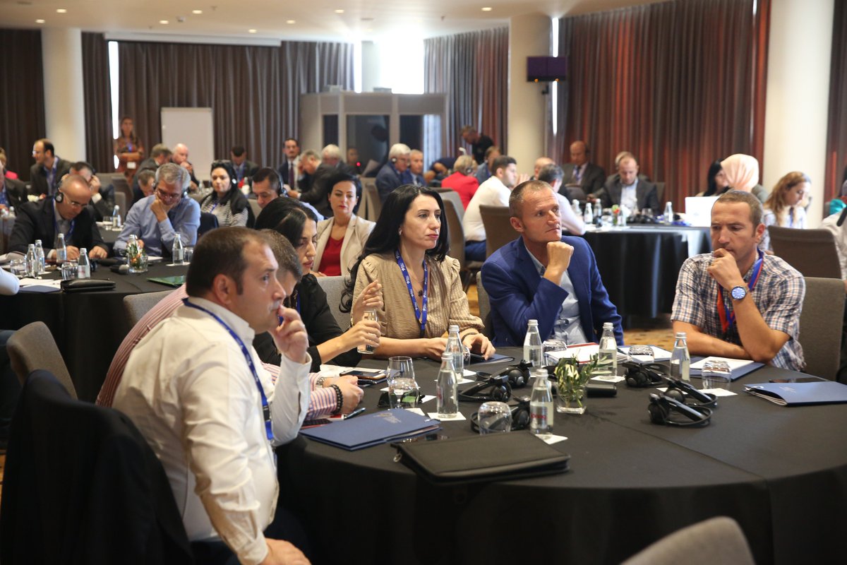 SiracusaInst's tweet photo. The National Strategic Dialogue (NSD) on #IllicitTrade in #Albania started today in #Tirana.  

#SEEIMPACT #SiracusaInstitute #Projects #Research #TechnicalAssistance https://t.co/ihBqUvDG4o