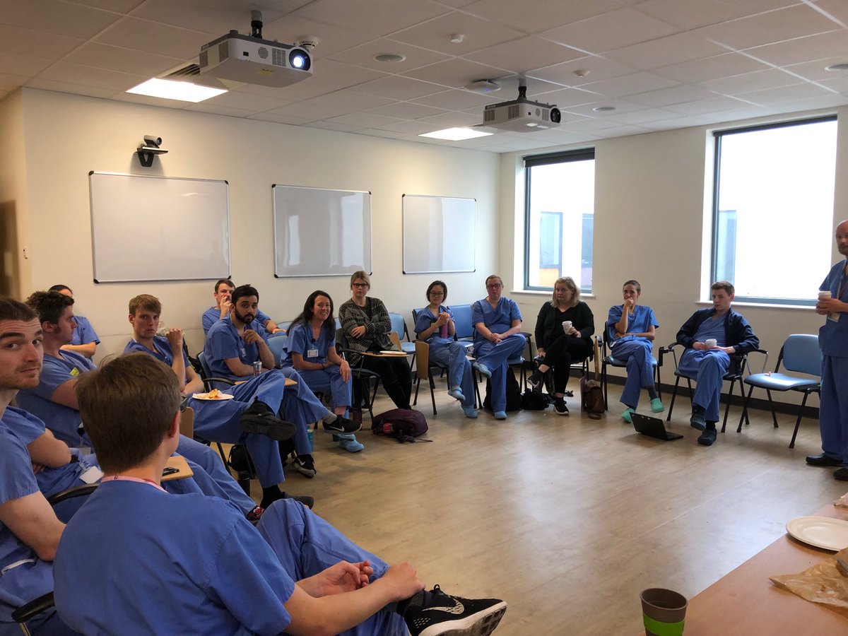 Focus on Wellbeing for anaesthetic trainees at QEUH today. Great discussion. #fightfatigue ⁦@AAGBI⁩ ⁦@qeuhanaesthesia⁩ #mentorship @Gaswegians⁩. Thank you to ⁦@mollysmum2012⁩ and ⁦@AlastairHurry⁩
