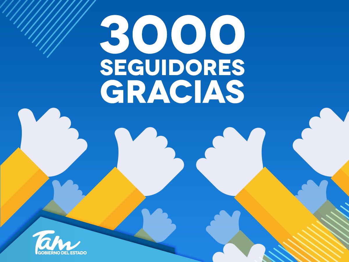 CEAT1's tweet photo. ¡Gracias! A los 3 mil seguidores de Facebook @gobtam #CEAT https://t.co/lRvysIJgJb